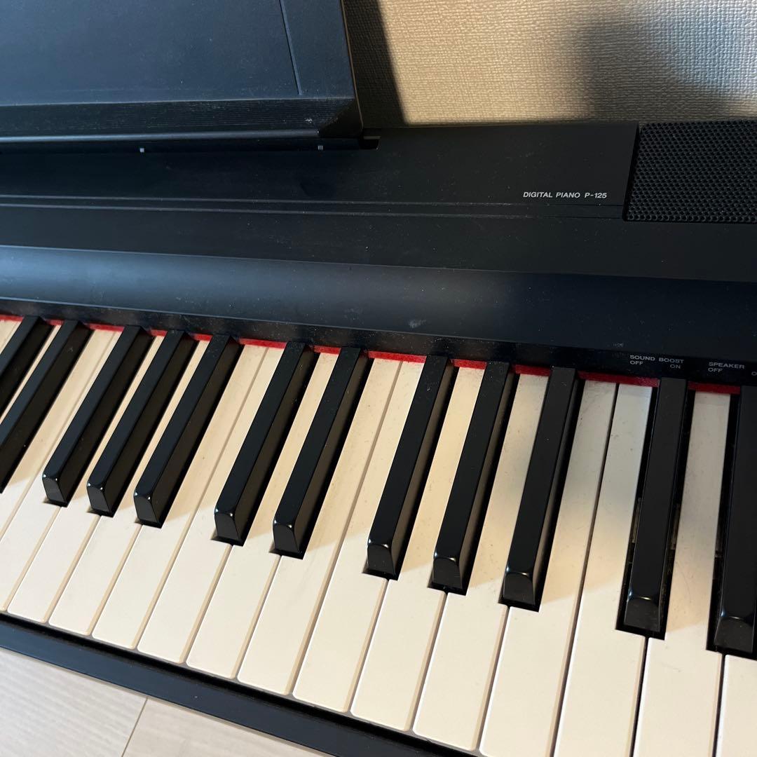 ヤマハ YAMAHA P-125a ブラック