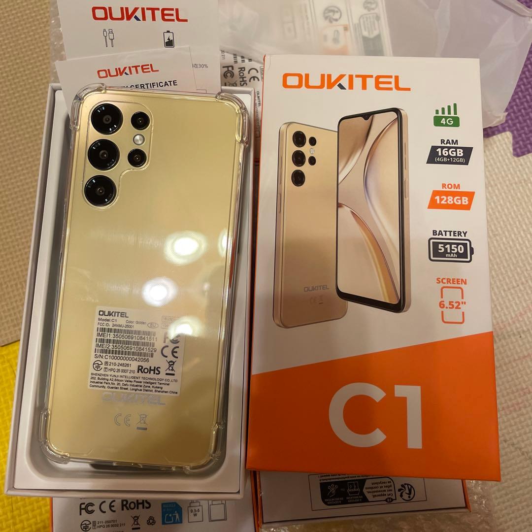 スマートフォン本体 OUKITEL C1 16GB RAM 128GB ROM