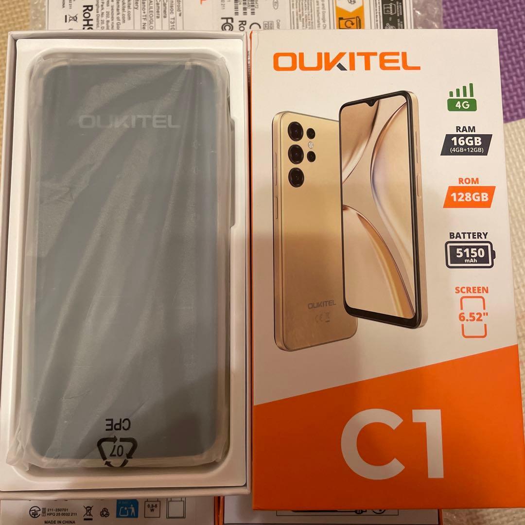 スマートフォン本体 OUKITEL C1 16GB RAM 128GB ROM