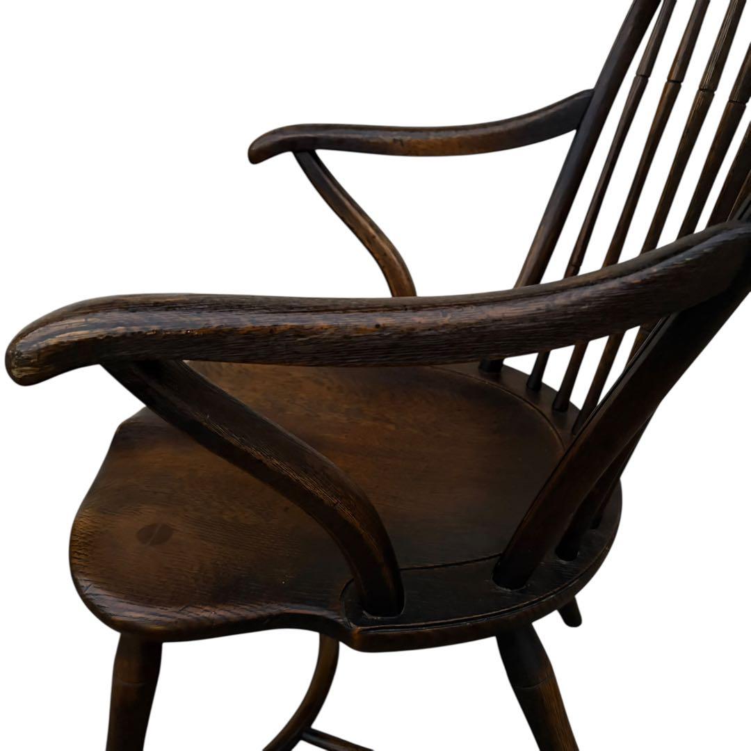 【美品】飛騨産業 キツツキ PROVINCIAL ボウバックアームチェア