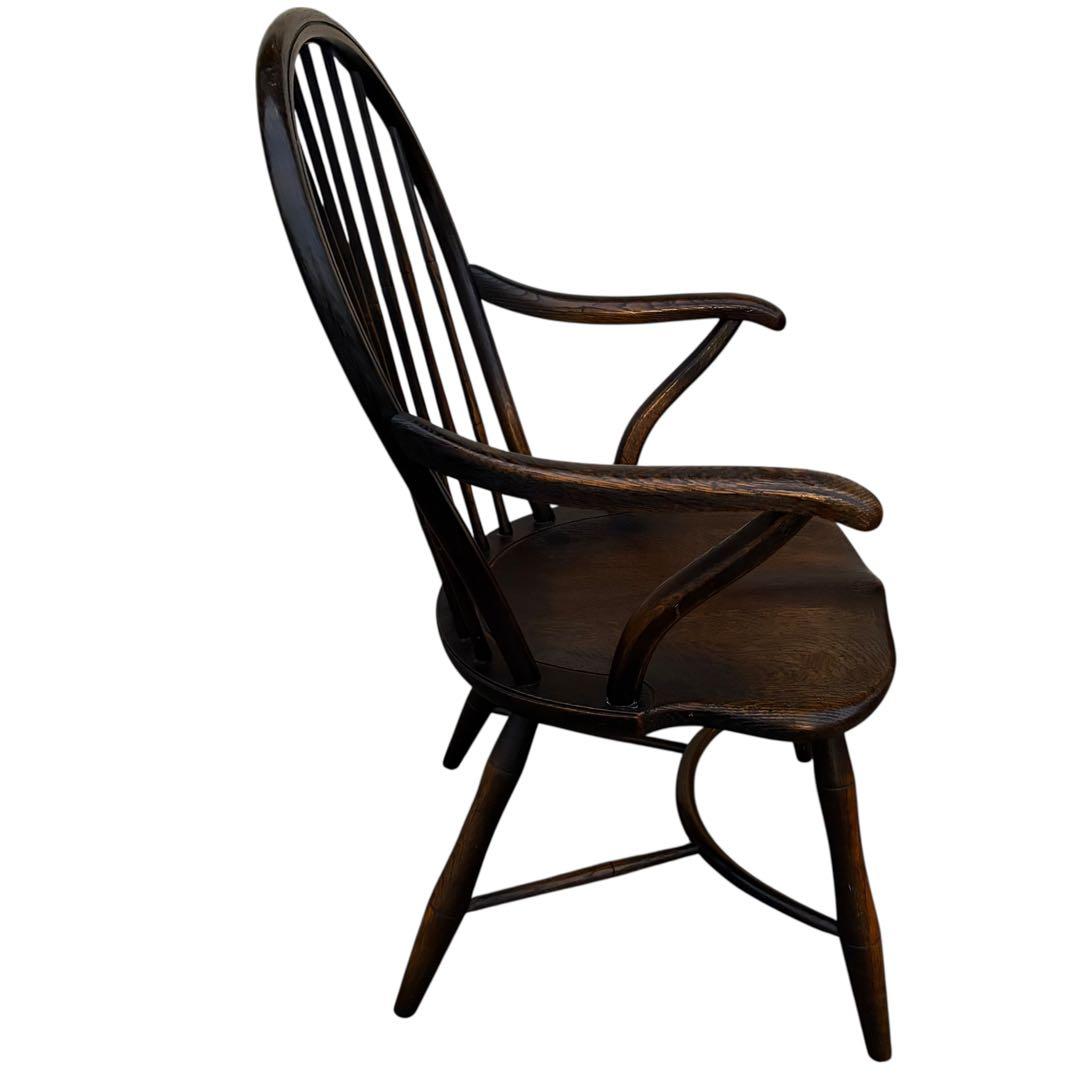 【美品】飛騨産業 キツツキ PROVINCIAL ボウバックアームチェア