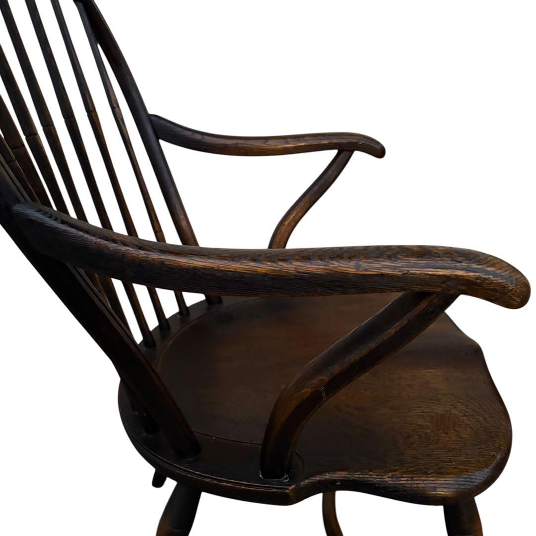 【美品】飛騨産業 キツツキ PROVINCIAL ボウバックアームチェア