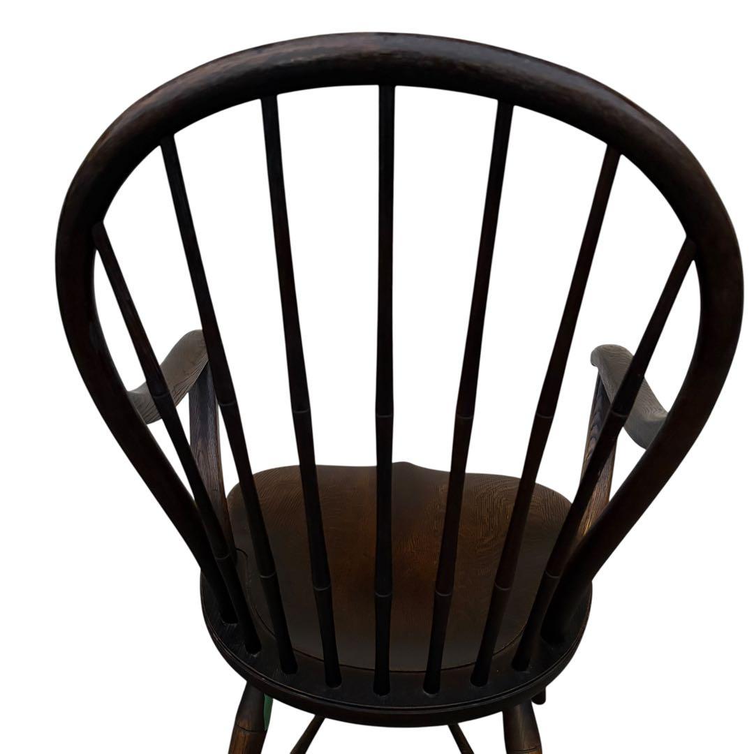 【美品】飛騨産業 キツツキ PROVINCIAL ボウバックアームチェア