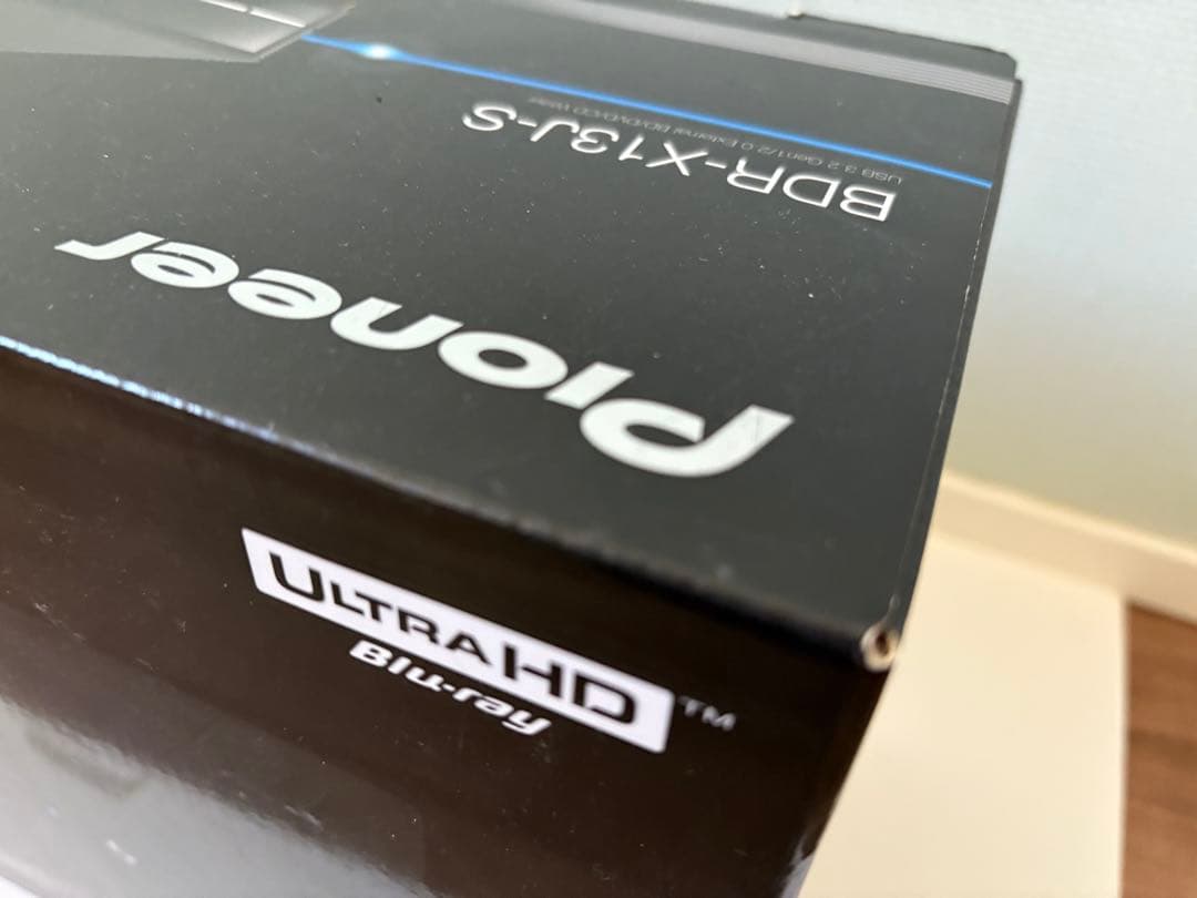 新品　未開封　Pioneer BDR-X13J-S 外付けBlu-rayドライブ