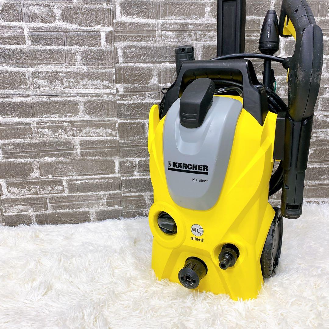 KARCHER K3 サイレント 高圧洗浄機 50Hz 東日本用 サイクロンジ