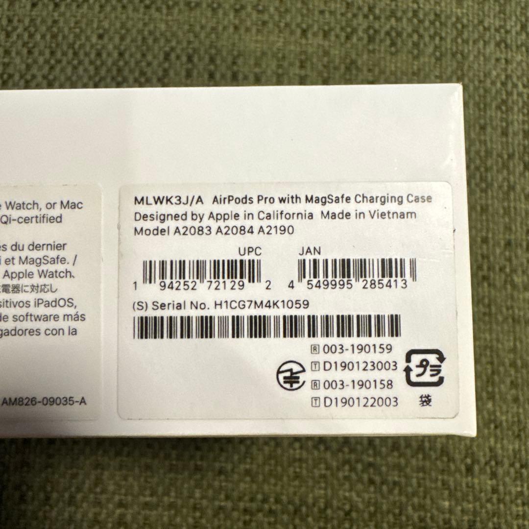 Apple Air Pods Pro 第一世代