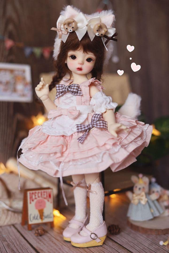 TH13　BJD 衣装 日常 洋服　1/6　ドール 10点セット　ハンドメイ