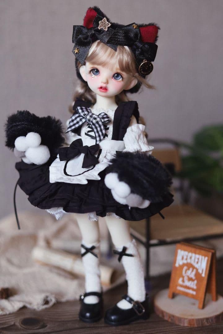 TH13　BJD 衣装 日常 洋服　1/6　ドール 10点セット　ハンドメイ
