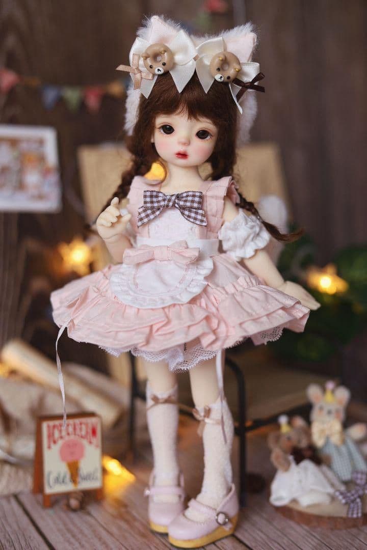 TH13　BJD 衣装 日常 洋服　1/6　ドール 10点セット　ハンドメイ