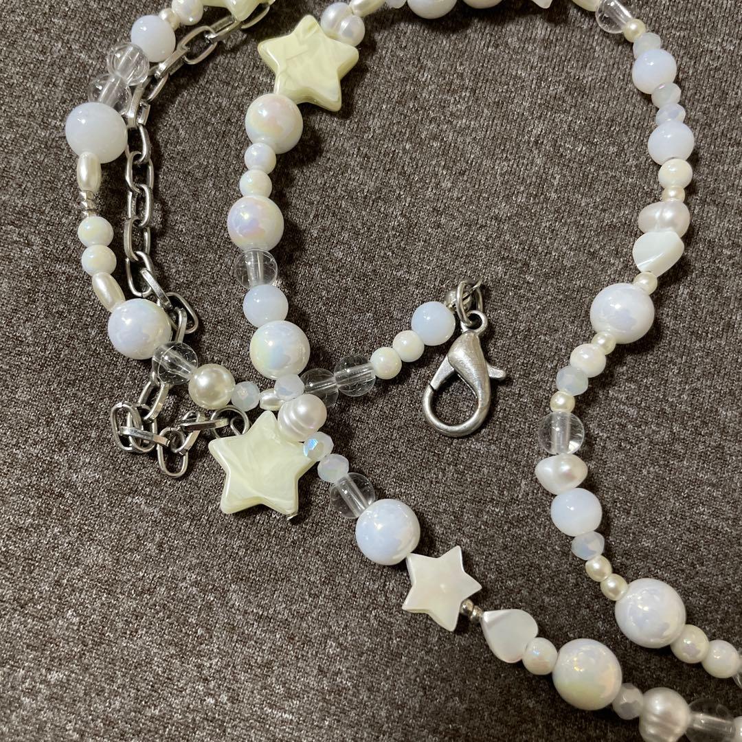 FEKETE スタービーズ　マルチチェーン