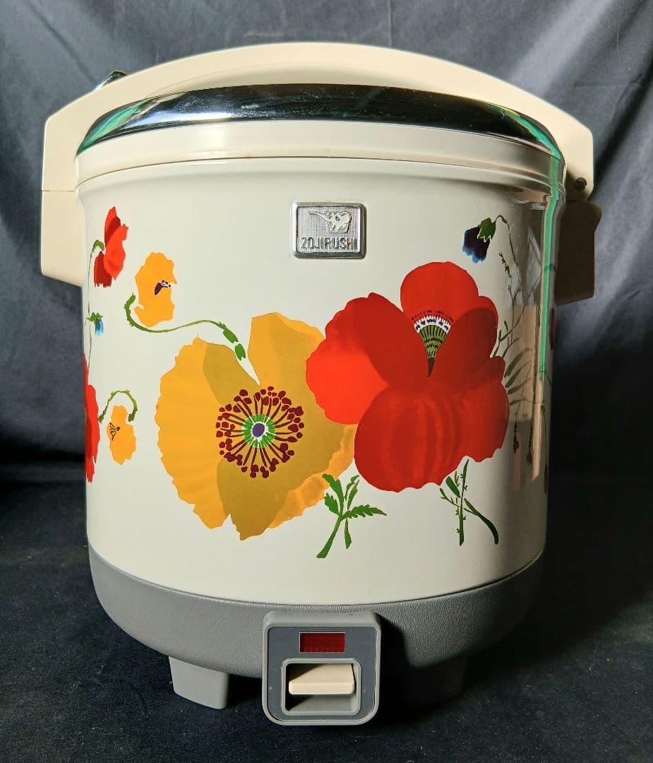 象印電子ジャー しあわせ TES-1900「昭和レトロ品」