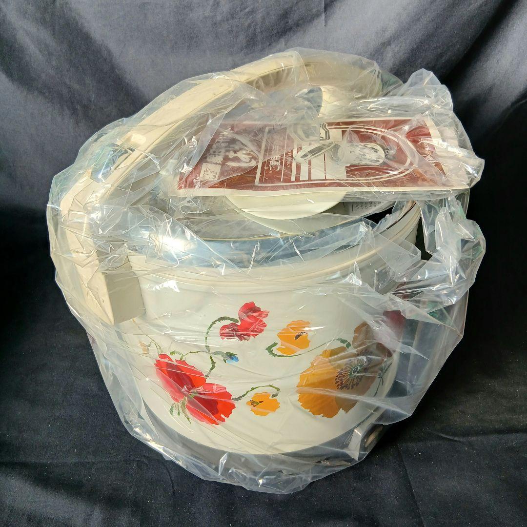 象印電子ジャー しあわせ TES-1900「昭和レトロ品」