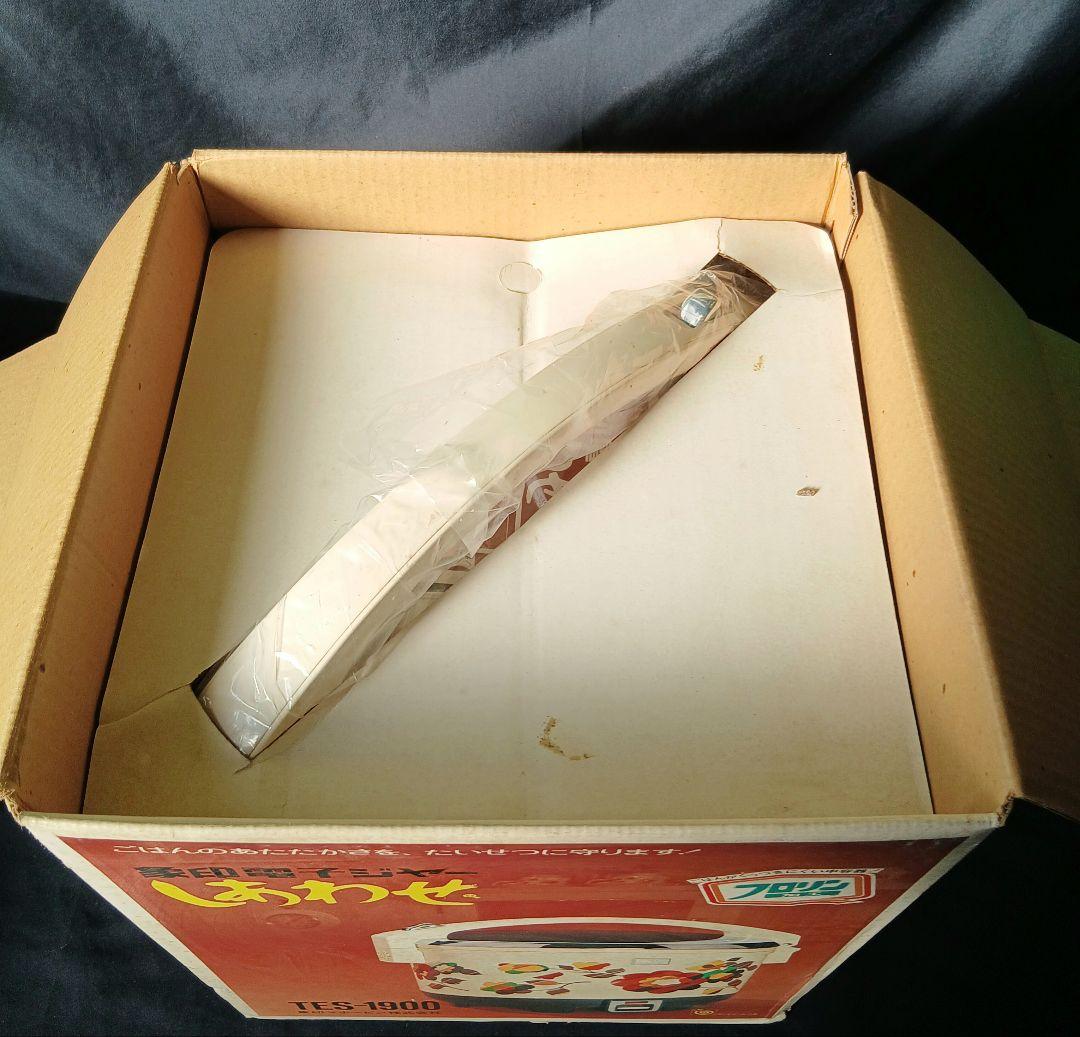 象印電子ジャー しあわせ TES-1900「昭和レトロ品」