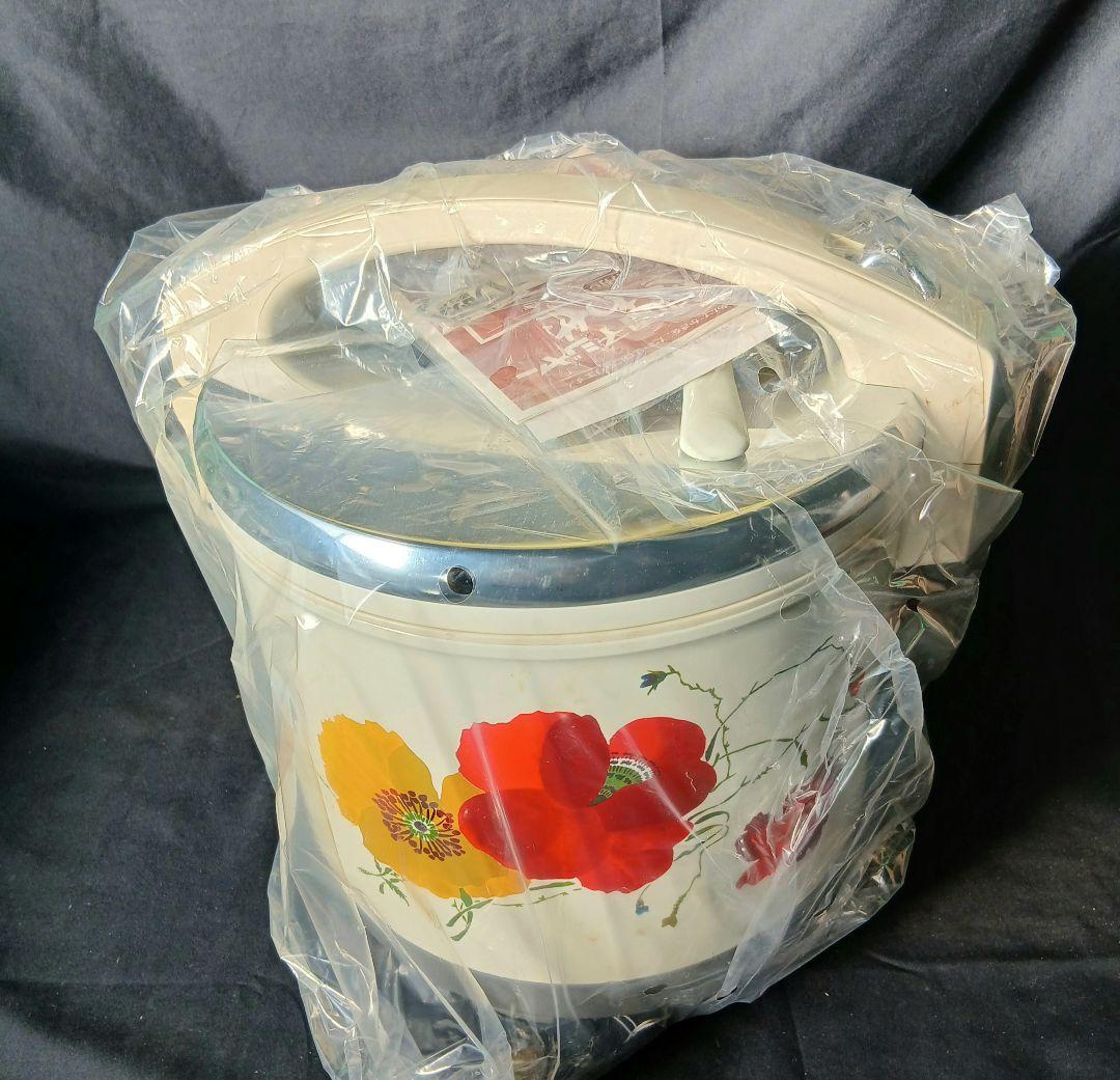 象印電子ジャー しあわせ TES-1900「昭和レトロ品」