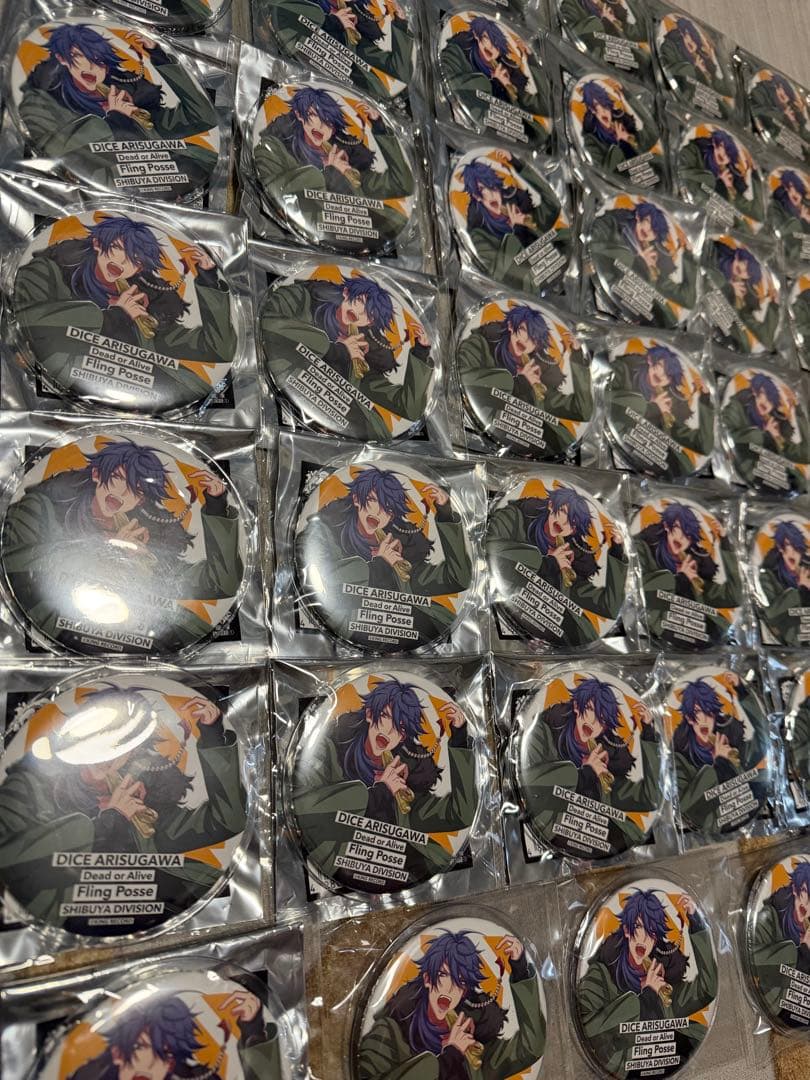 【ヒプマイ】有栖川帝統 6th LIVE 2nd D.R.B 缶バッジ 痛バ