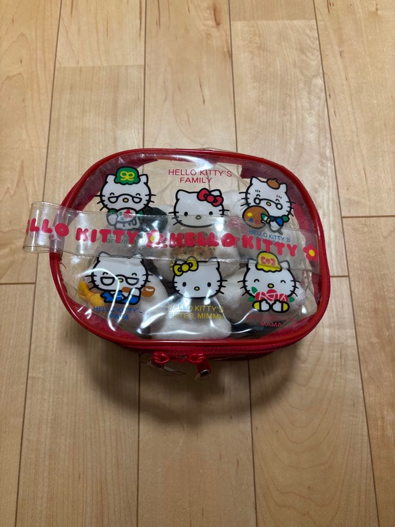 ハローキティーファミリー25周年　ぬいぐるみセット