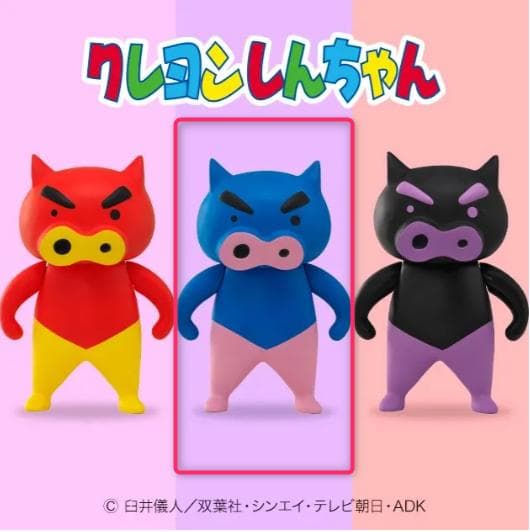 クレヨンしんちゃんソフビコレクション TON-MEN ブルーブタ 青ぶりぶり
