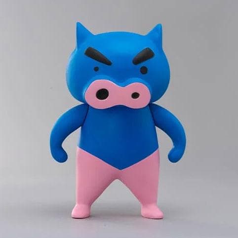 クレヨンしんちゃんソフビコレクション TON-MEN ブルーブタ 青ぶりぶり