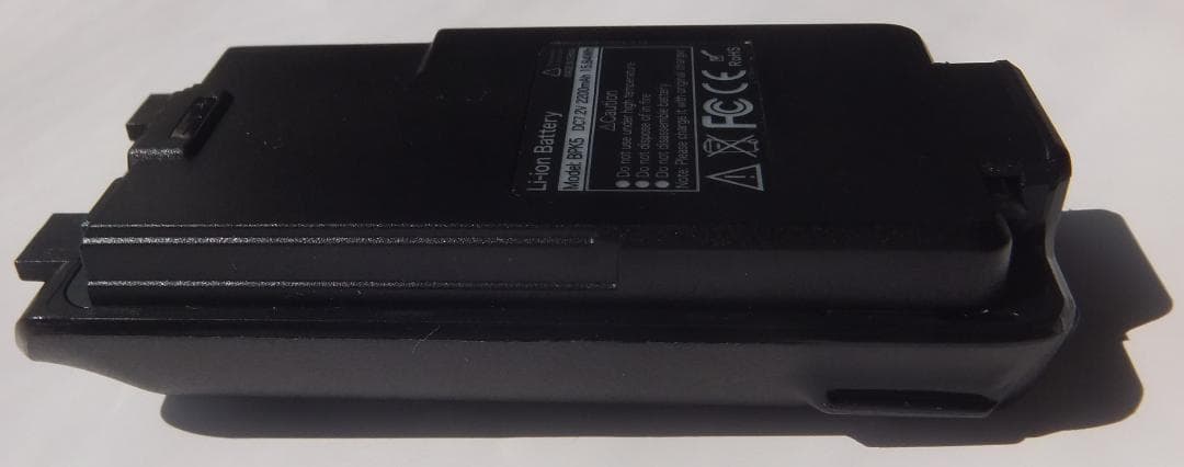 UV5R　トランシーバー用バッテリー大容量2200mAh　ＢＰＫ５ DC7.2V