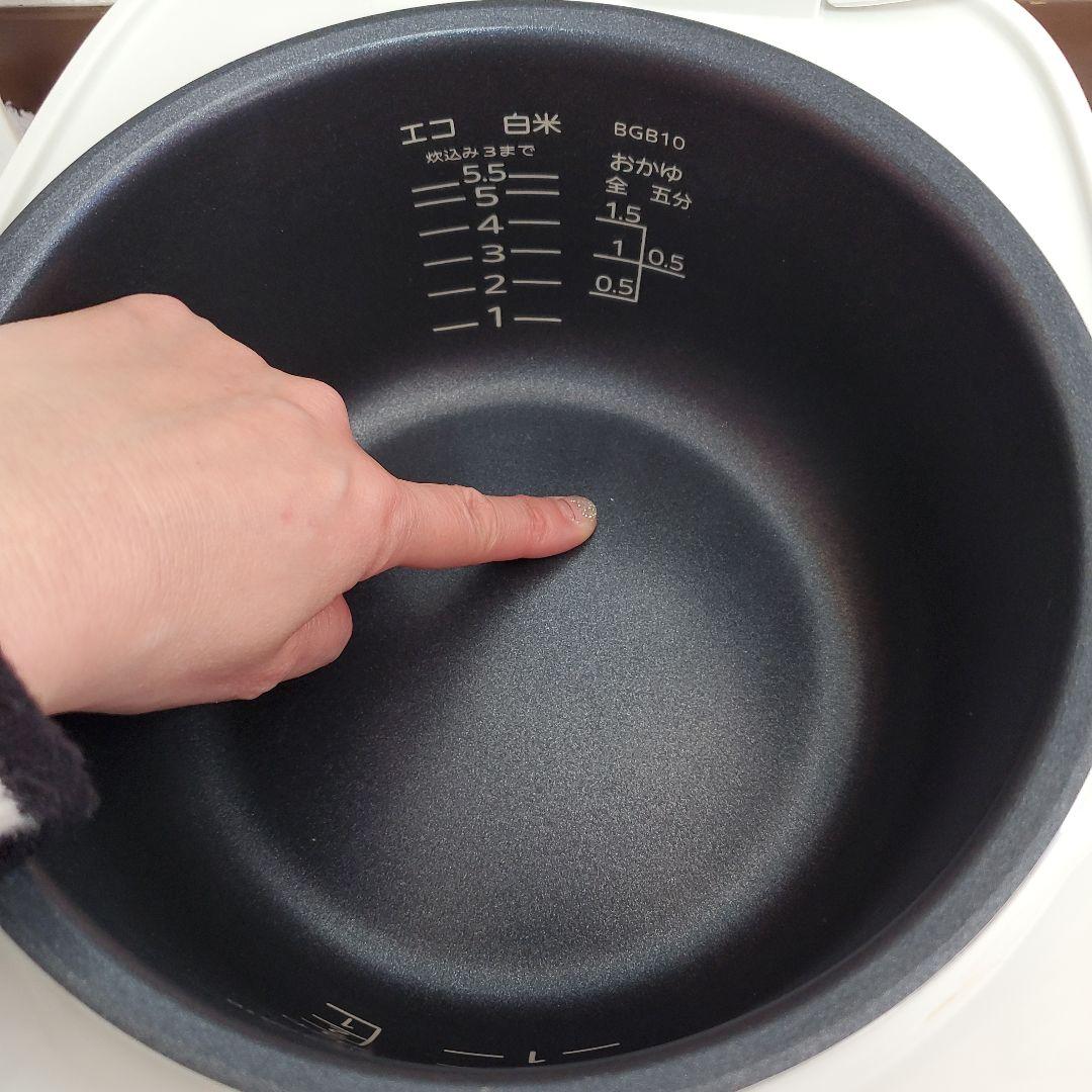 TIGER JP1-S 炊飯器 5.5合 ホワイト