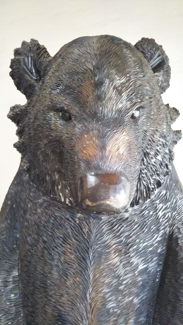 (2月限定)巨大クマ! 木彫り国内最大級