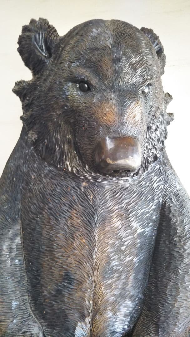 (2月限定)巨大クマ! 木彫り国内最大級