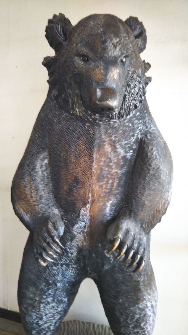 (2月限定)巨大クマ! 木彫り国内最大級