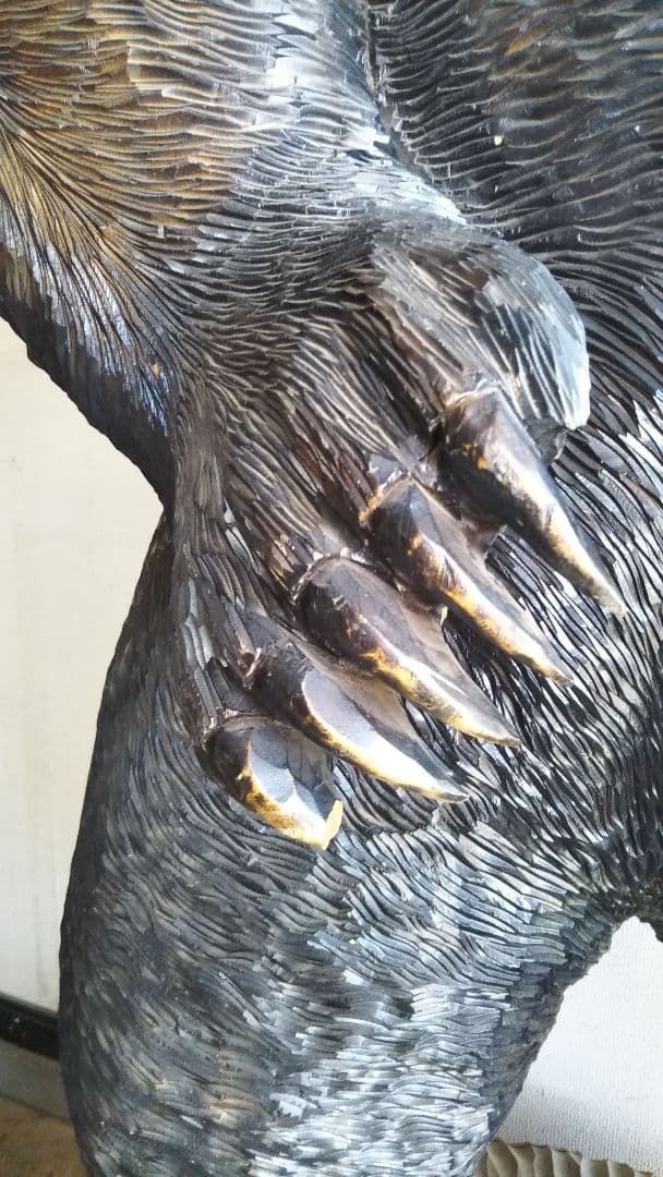 (2月限定)巨大クマ! 木彫り国内最大級