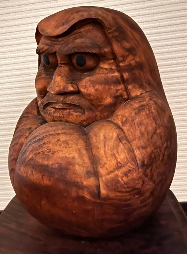 達磨【一刀彫】