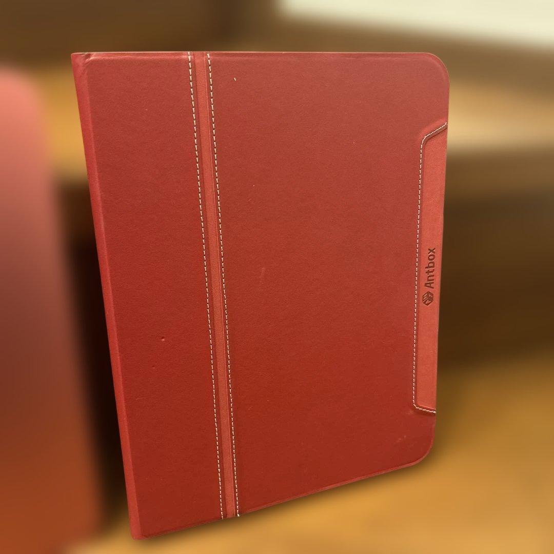 iPad ピンク + Antrix レッドケース