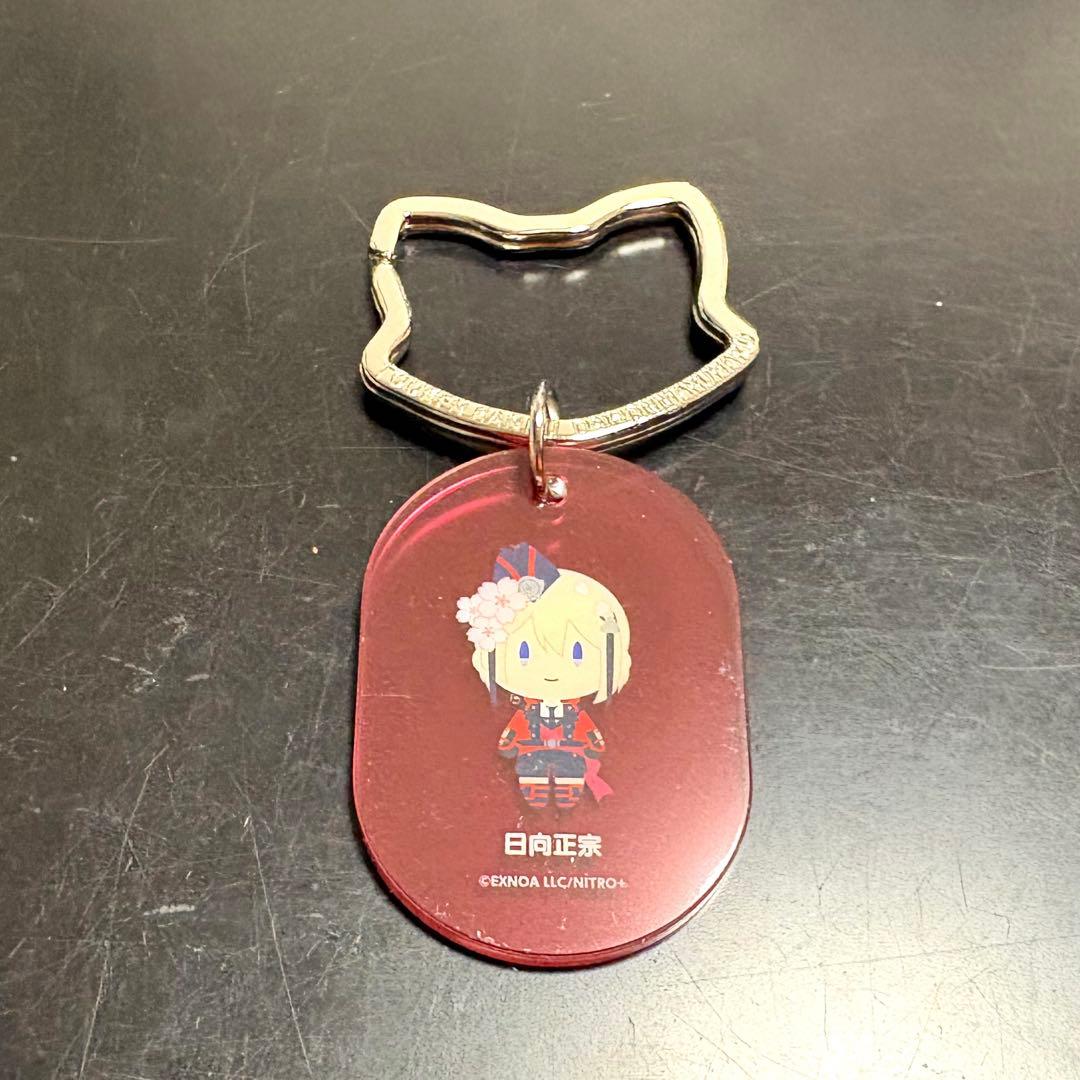 刀剣乱舞 スクエア缶バッジ アクリルタグプレート 日向正宗