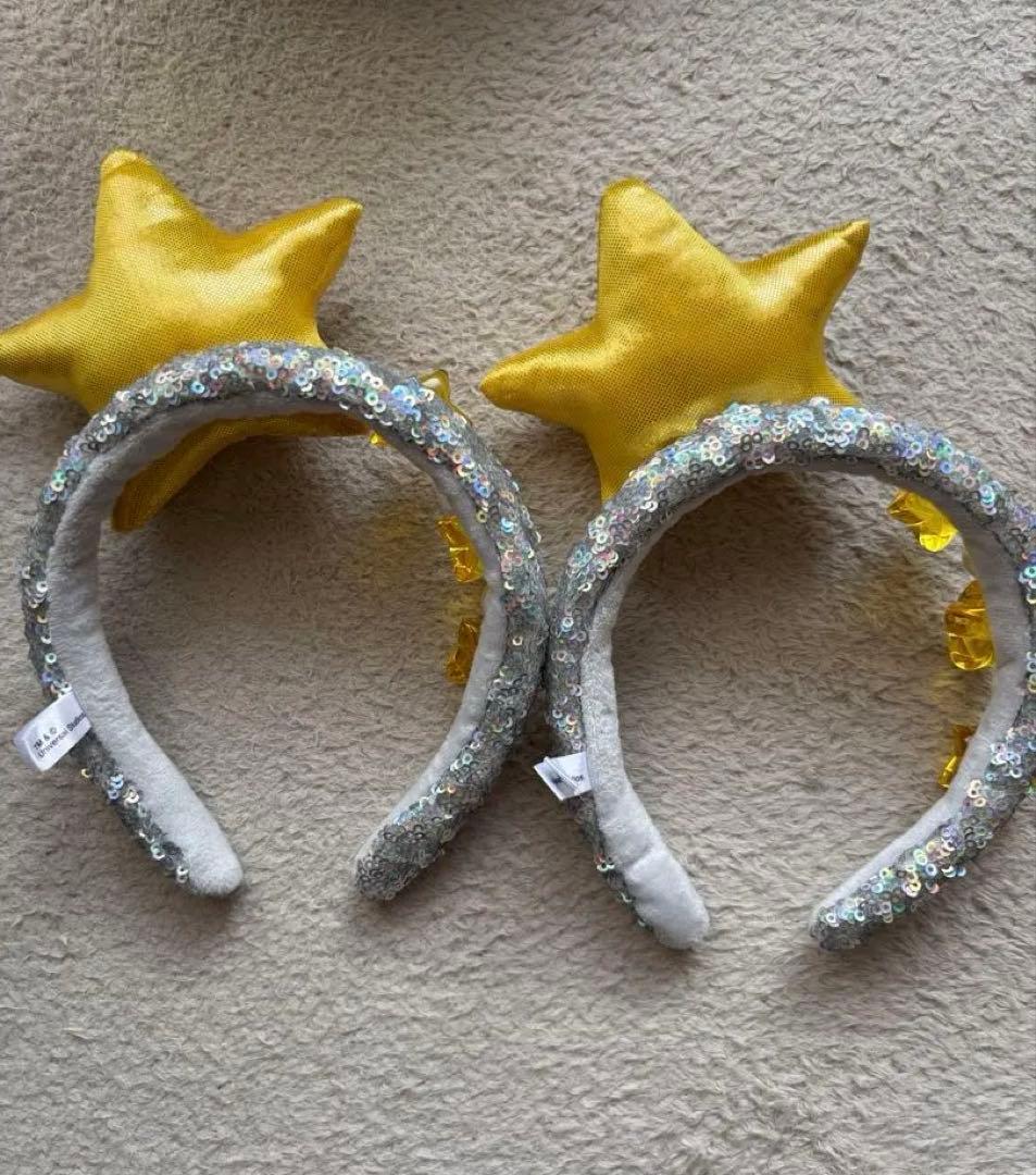 ユニバカチューシャ スーパースター 2個セット【即日発送】