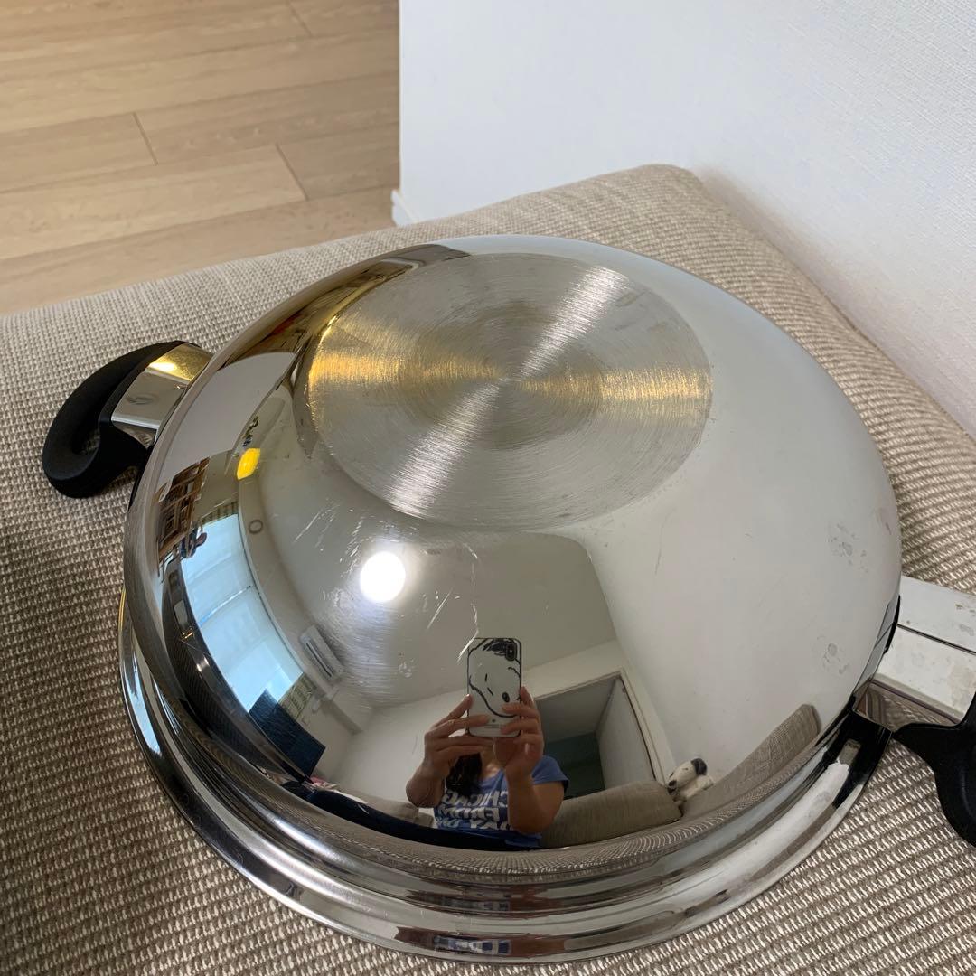 Amway Queen アムウェイクイーンウォック 両手鍋