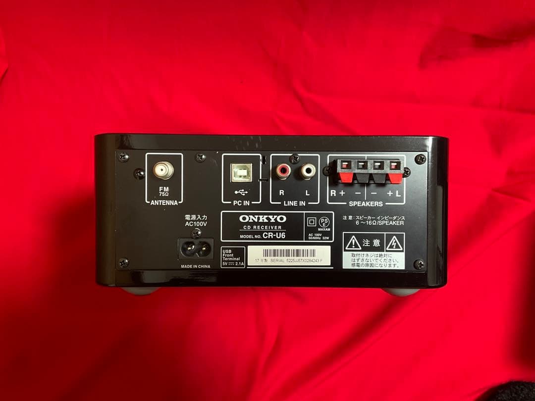 美品♪ONKYO CR-U6　システムコンポ　Bluetooth対応