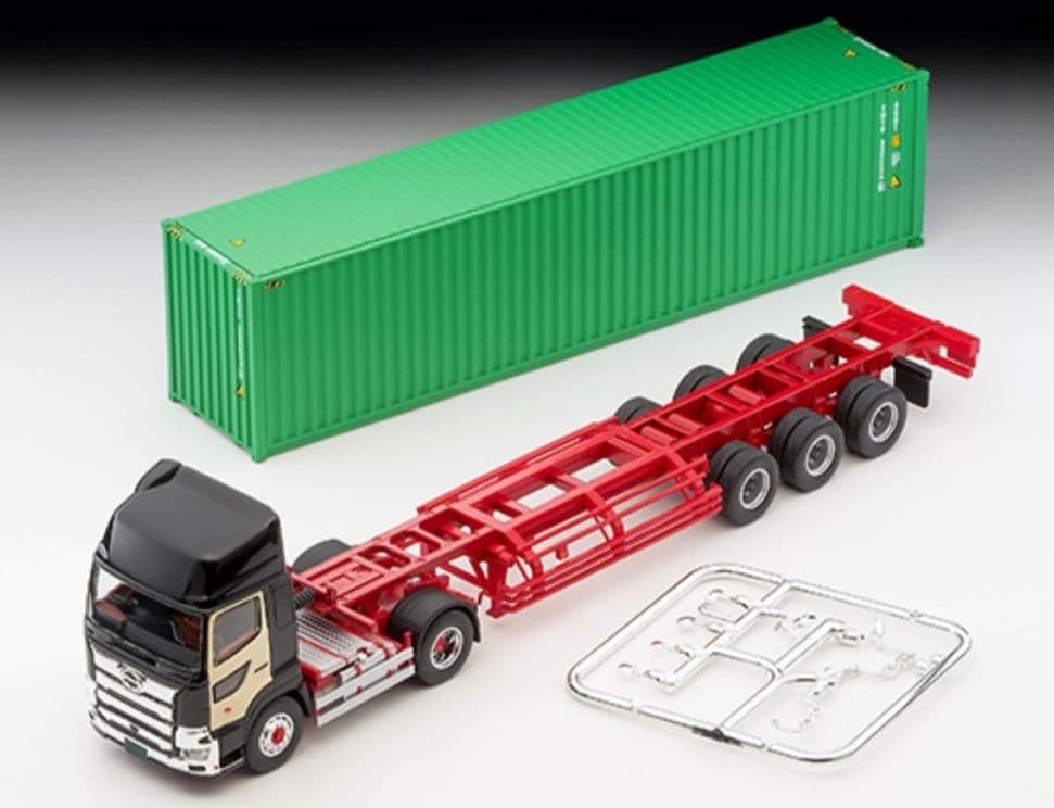 トミカリミテッドヴィンテージネオ 日野 プロフィア 海上コンテナトレーラ 黒