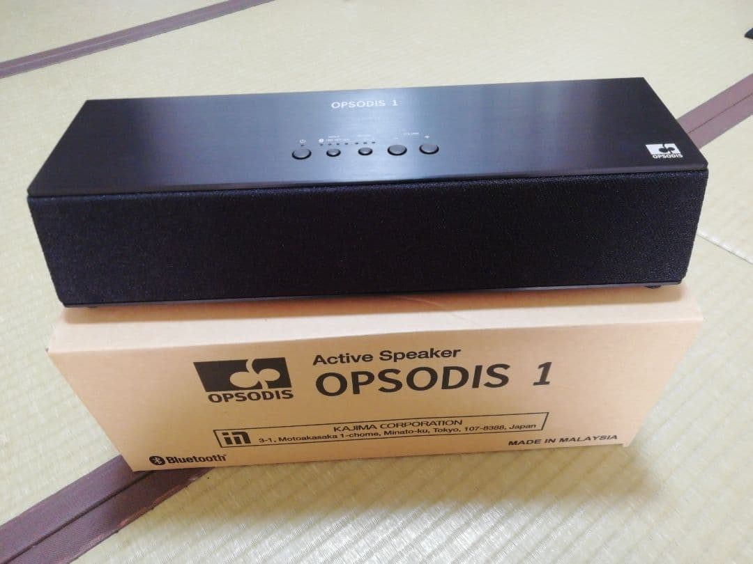 ほぼ新品：OPSODIS 1 鹿島建設　バイノーラル立体音響サウンドバー