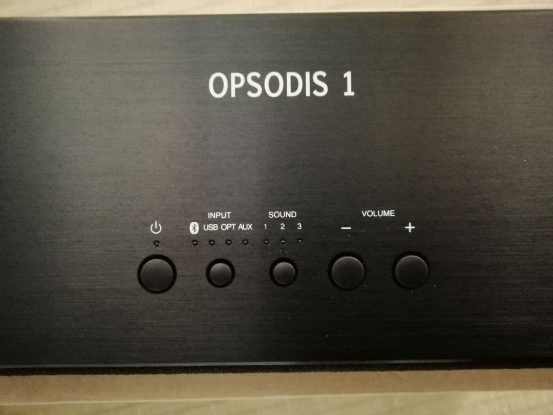 ほぼ新品：OPSODIS 1 鹿島建設　バイノーラル立体音響サウンドバー