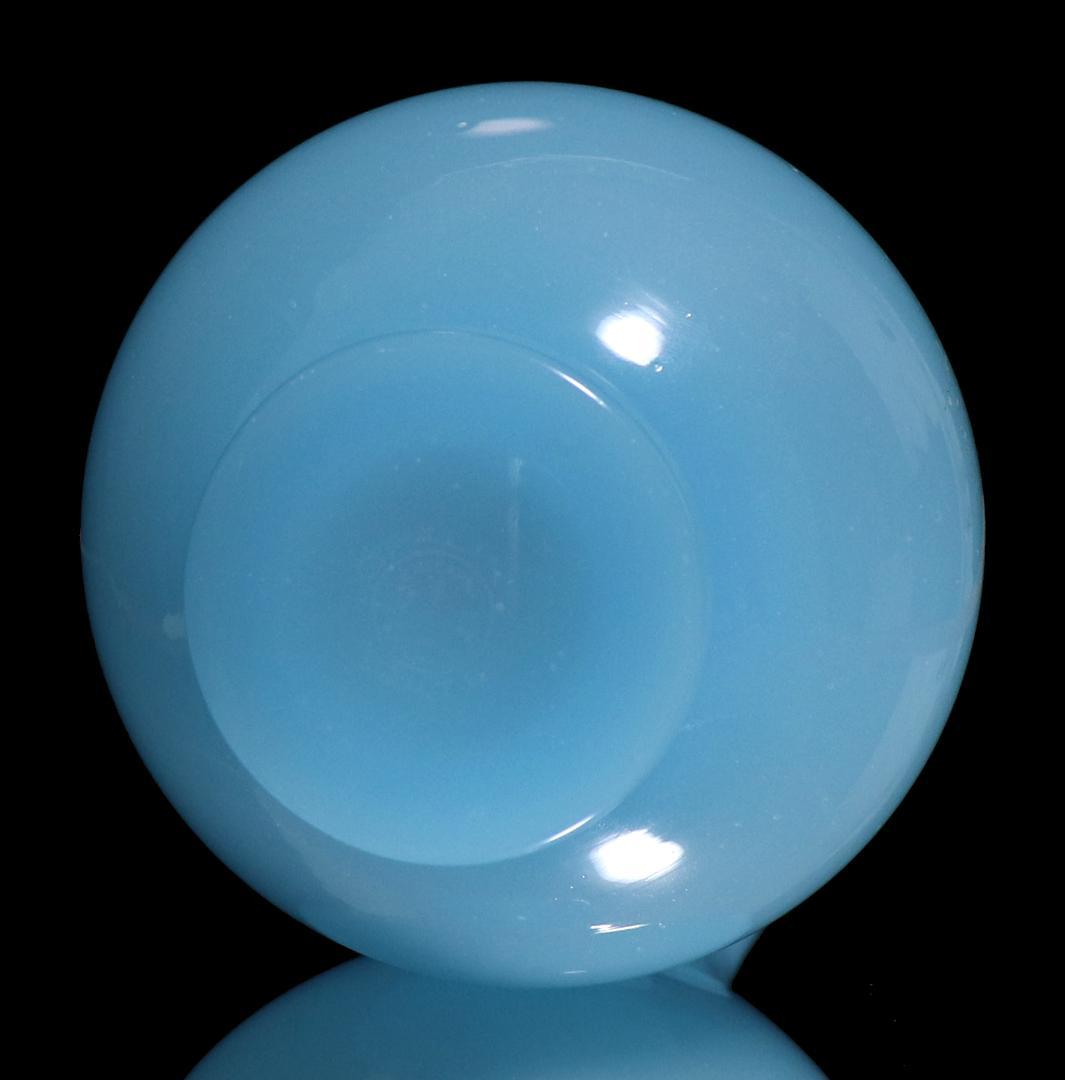 オールド・バカラ 珍品 レア型 17.8cm オパーリンクリスタル製 大型花瓶