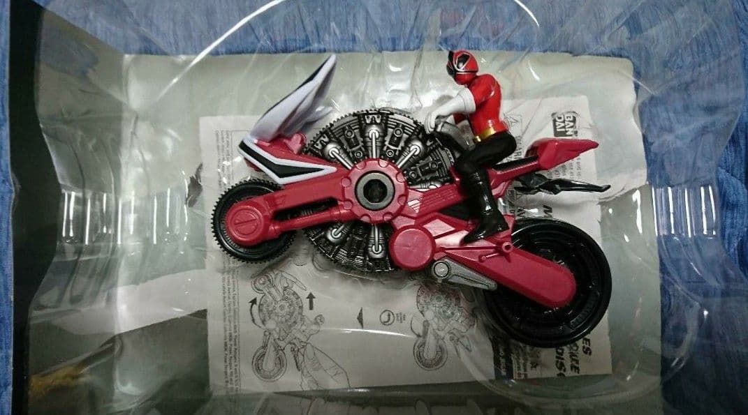 パワーレンジャー サムライ ビークル レッド サイクル