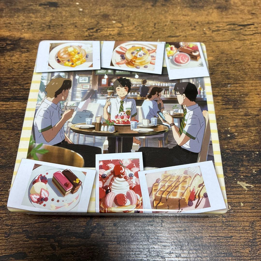 君の名は。 場面写 ポストカード 6枚セット　カフェ特典コースター　缶　新海誠