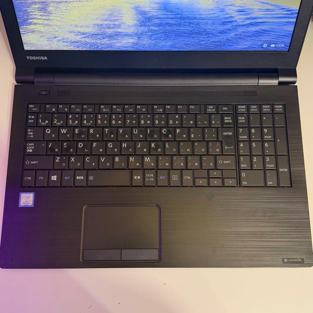 ノートパソコン TOSHIBA dynabook 第8世代i3 Win11Pro