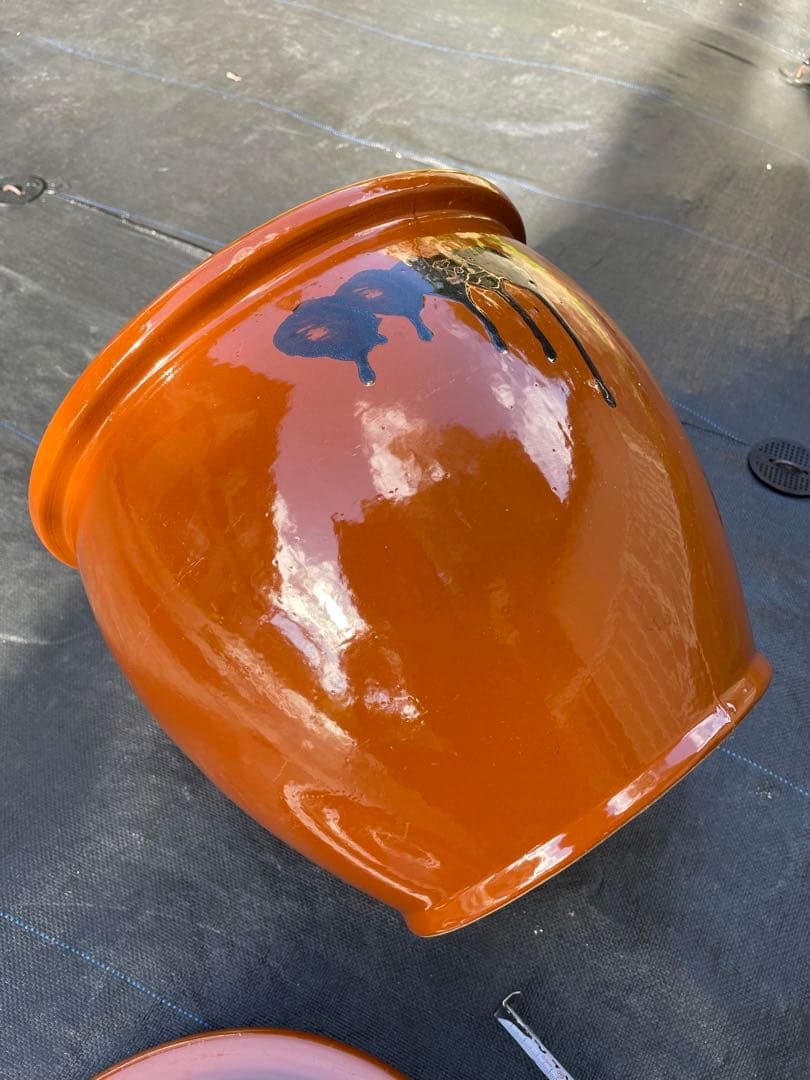 陶器　梅干し壺・漬物壺　８号　（1）