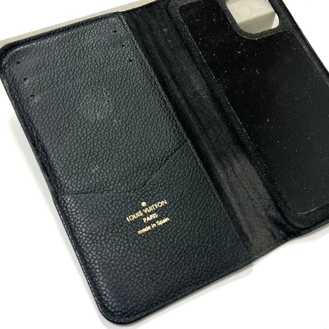 【箱付き】ルイヴィトン　iPhone11 手帳型ケース　アンプラント※訳アリ※
