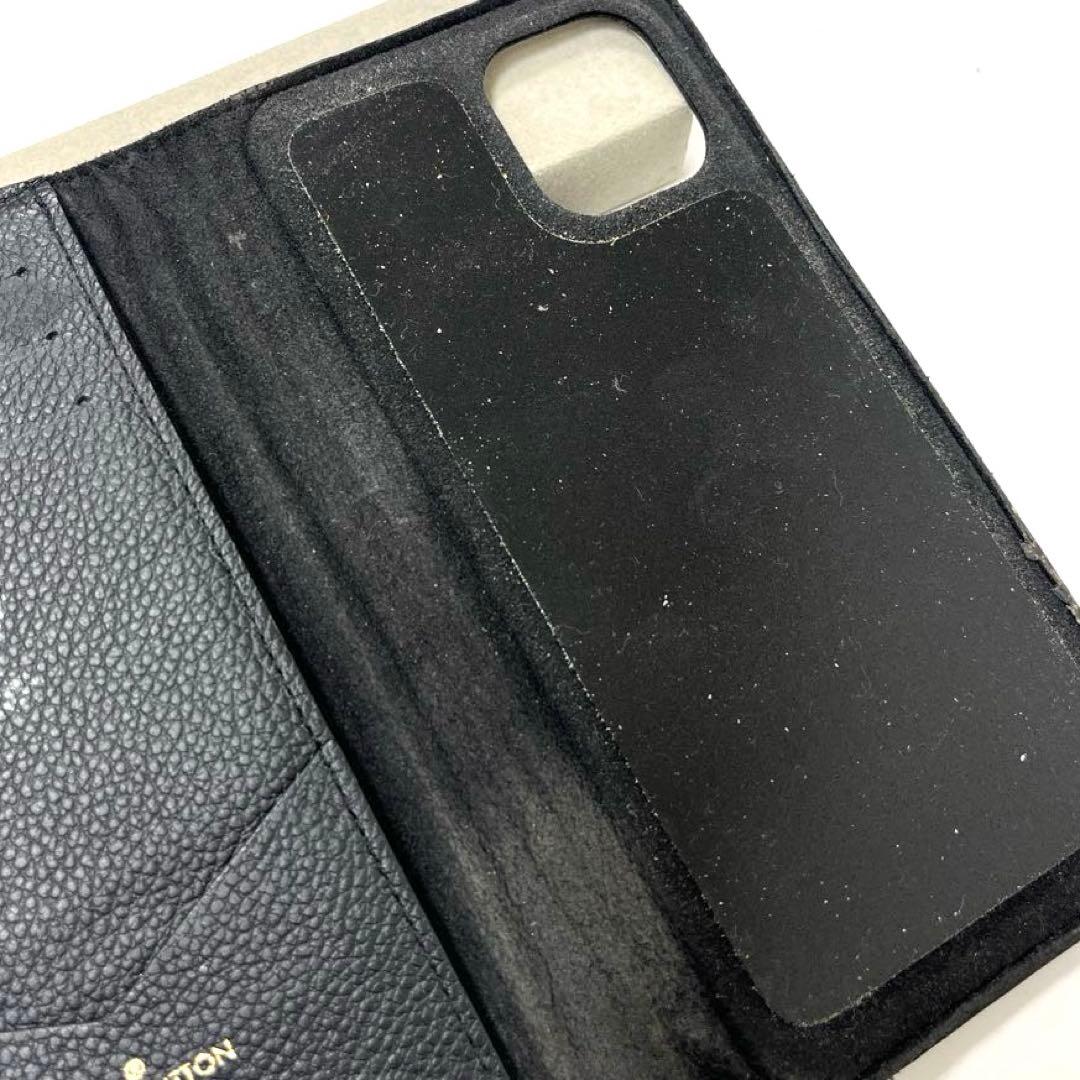 【箱付き】ルイヴィトン　iPhone11 手帳型ケース　アンプラント※訳アリ※