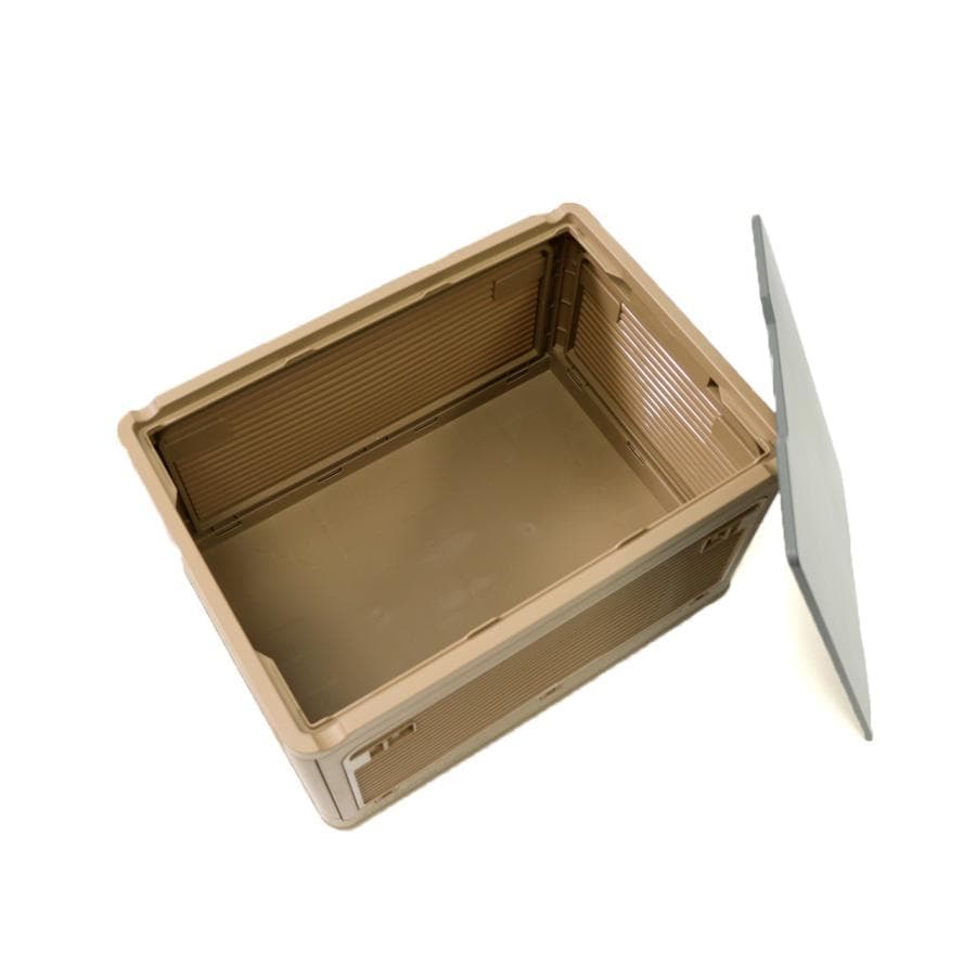 POST GENERAL 収納ボックス ベージュ＆オリーブ　2個セット