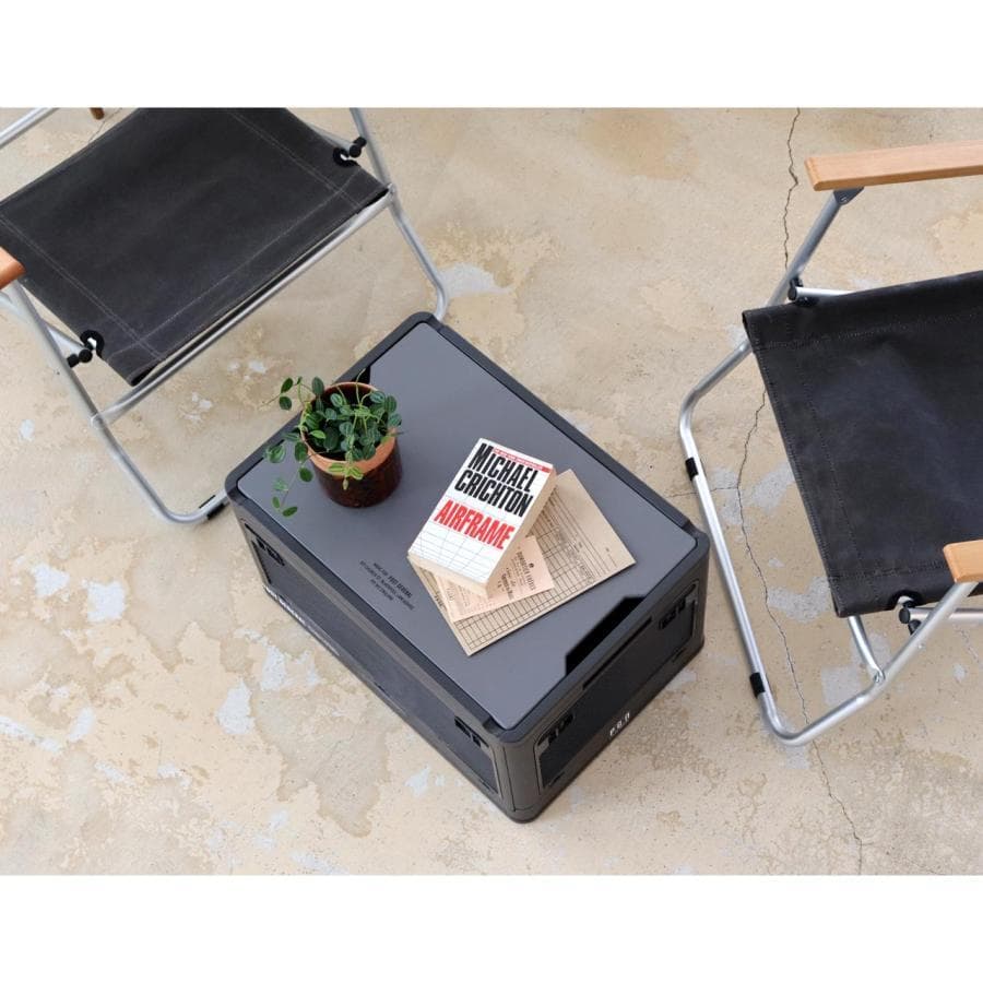 POST GENERAL 収納ボックス ベージュ＆オリーブ　2個セット