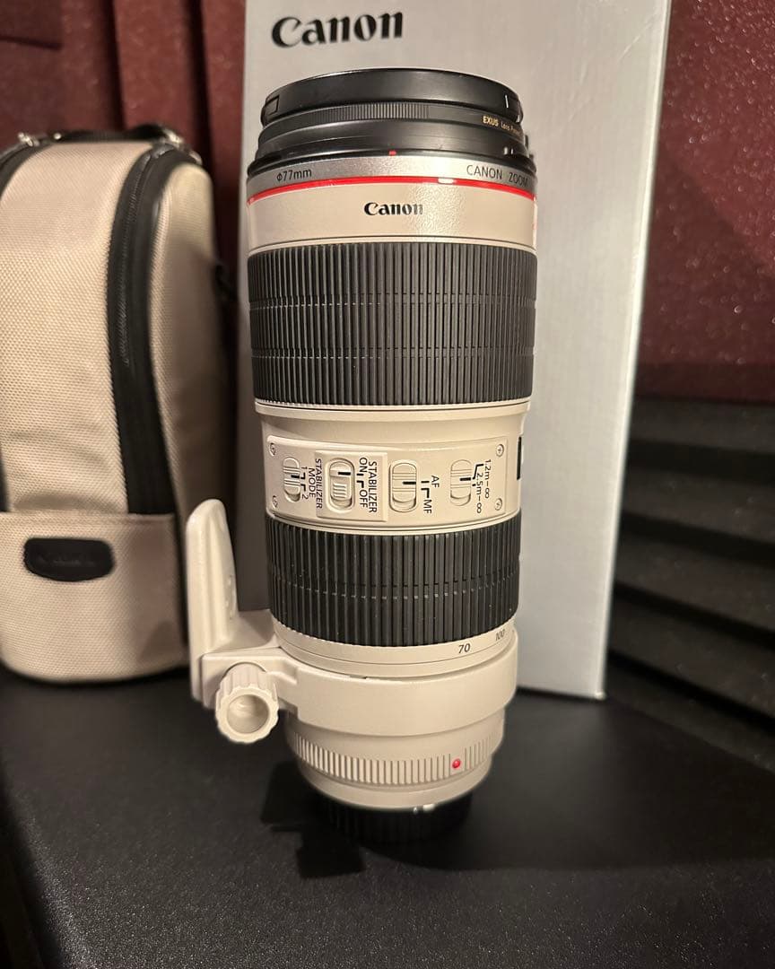 Canon EF 70-200mm F2.8L IS II USMレンズ ケース