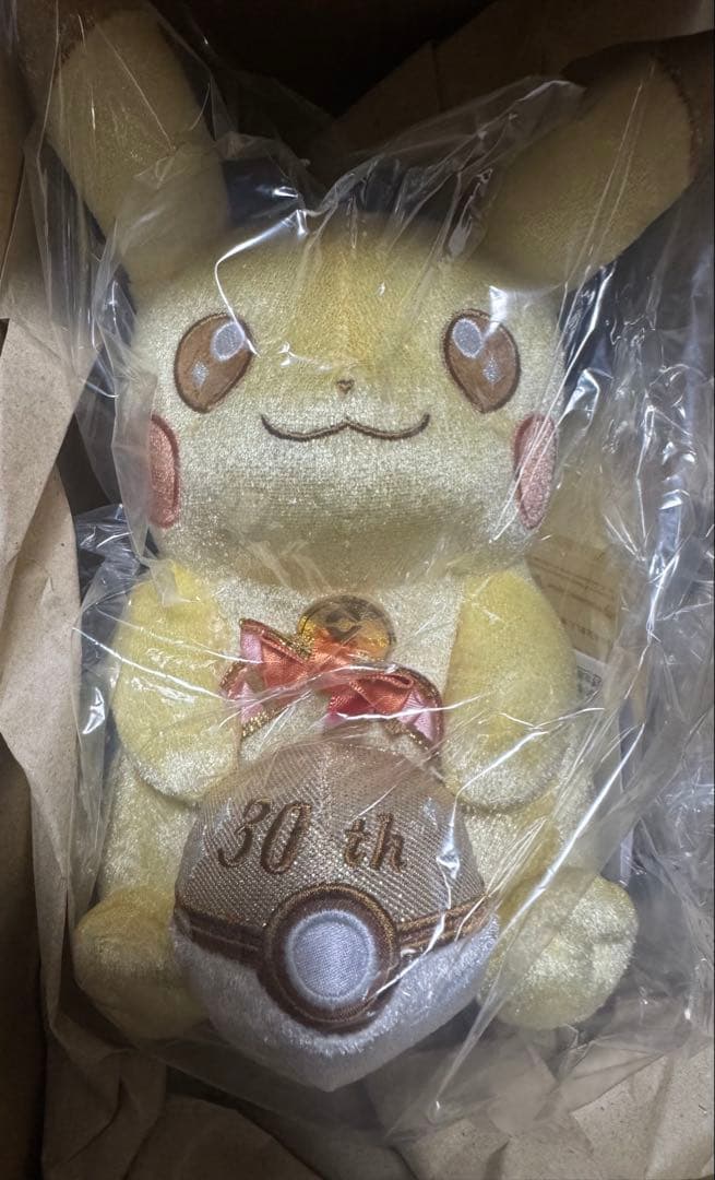 ピカチュウ 30周年記念 ぬいぐるみ＆マスコット