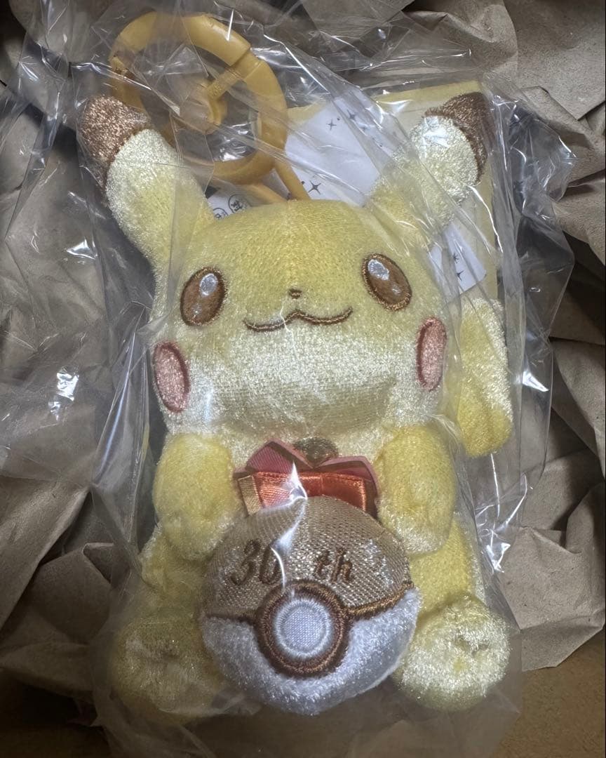 ピカチュウ 30周年記念 ぬいぐるみ＆マスコット