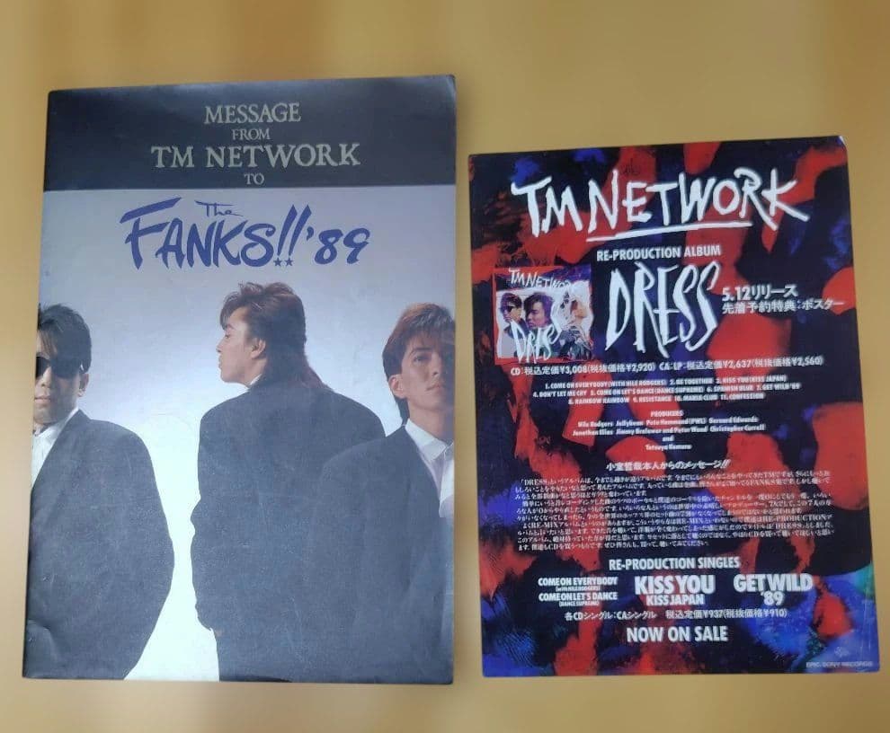 TMネットワーク TMN 関連グッズ まとめ売り 15点セット